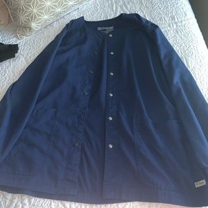 Navy Blue Grey’s Anatomy Scrub Jacket